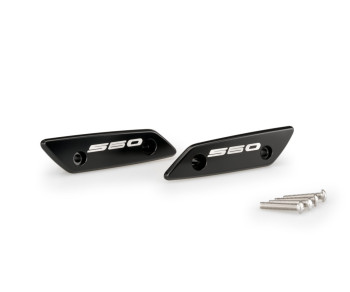 MIRROR COVERS FOR YAMAHA T-MAX 560 2022-2023 - BLACK